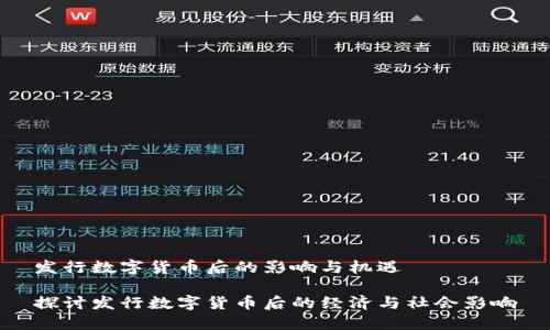 发行数字货币后的影响与机遇

探讨发行数字货币后的经济与社会影响