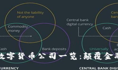全球最大的加密数字货币公司一览：颠覆金融新时代的领军者
